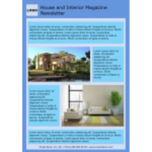 House and Interior Magazine Nesletter thumb